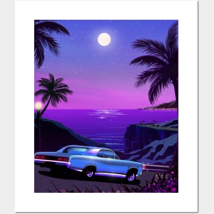 Coastal Drive Posters and Art